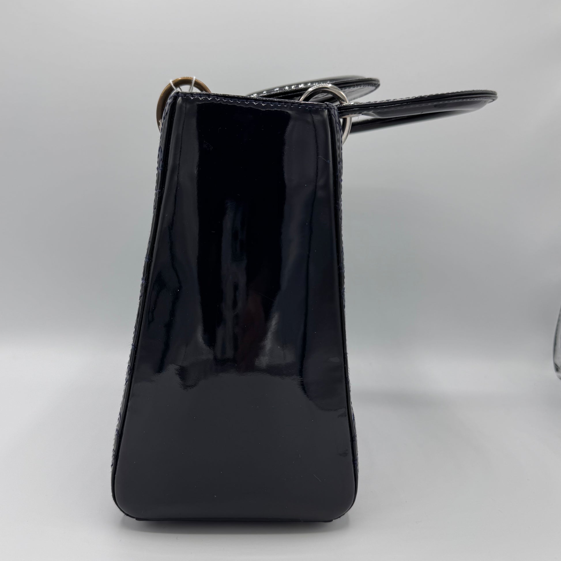 Christian Dior- Lady Dior Handbag Patent Medium