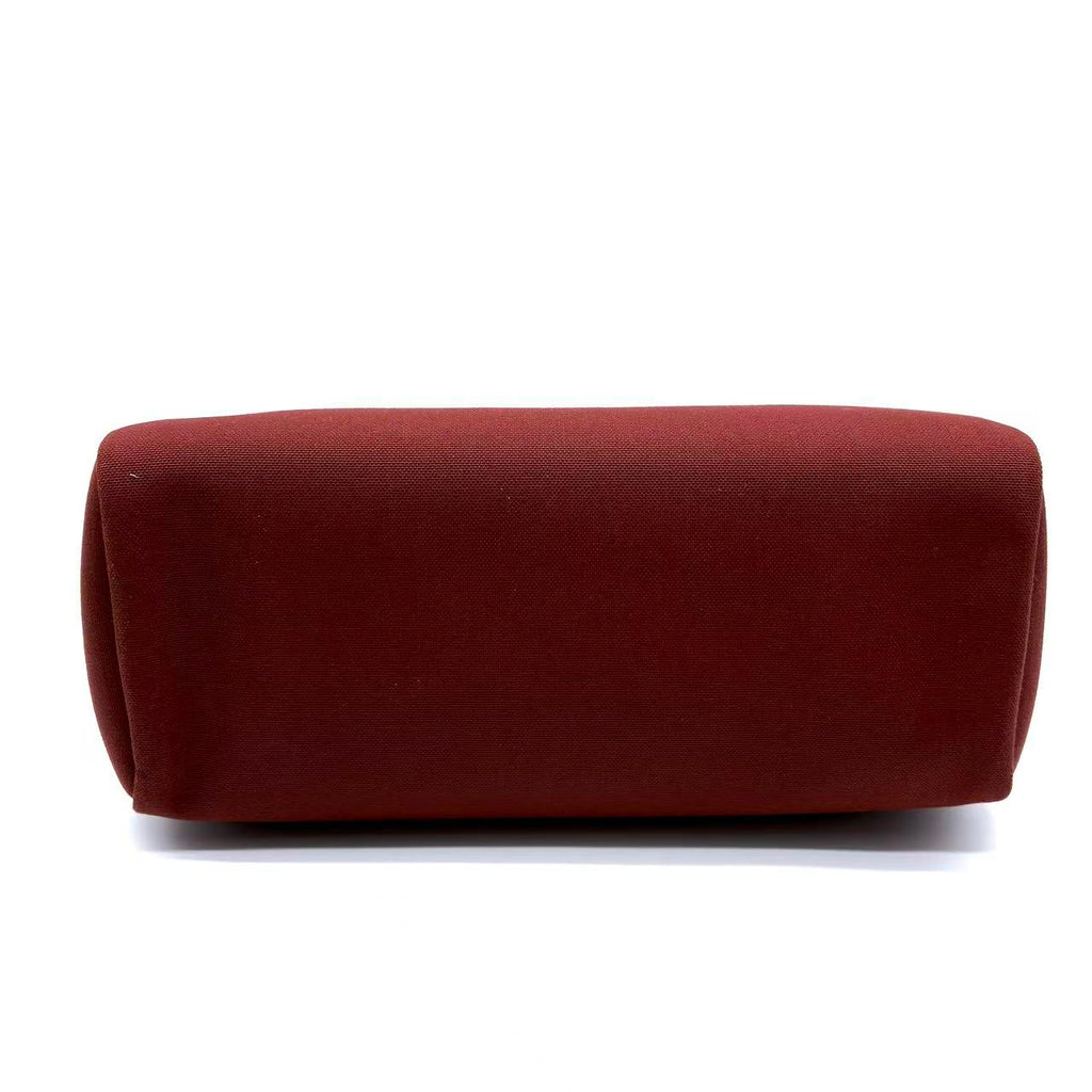 Burgundy Canvas Herbag PM Handbag