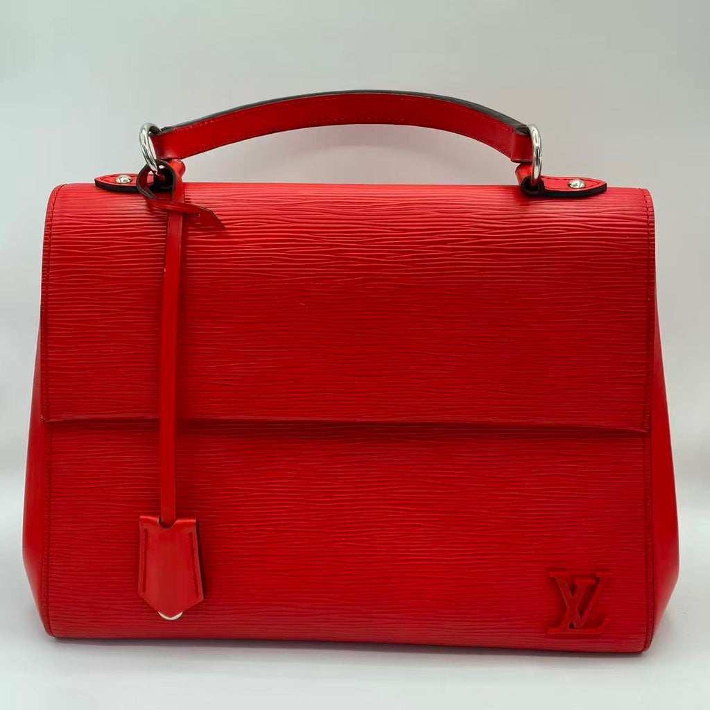 Louis Vuitton Cluny Top Handle Bag Epi Leather MM