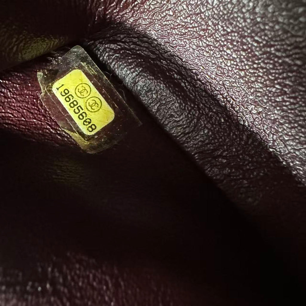 Black Quilted Lambskin Leather Classic Jumbo Double Flap Bag twins