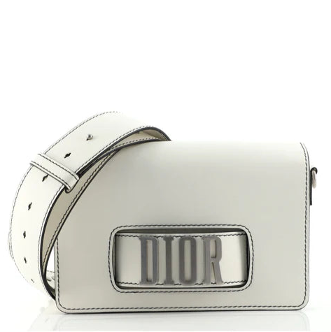 Dio(r)evolution Flap Bag Leather Medium Twins