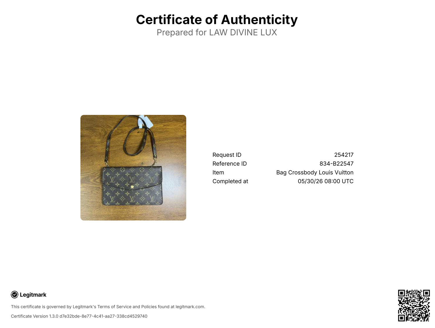 Louis Vuitton Monogram Double Pochette Rabat Twins B22547