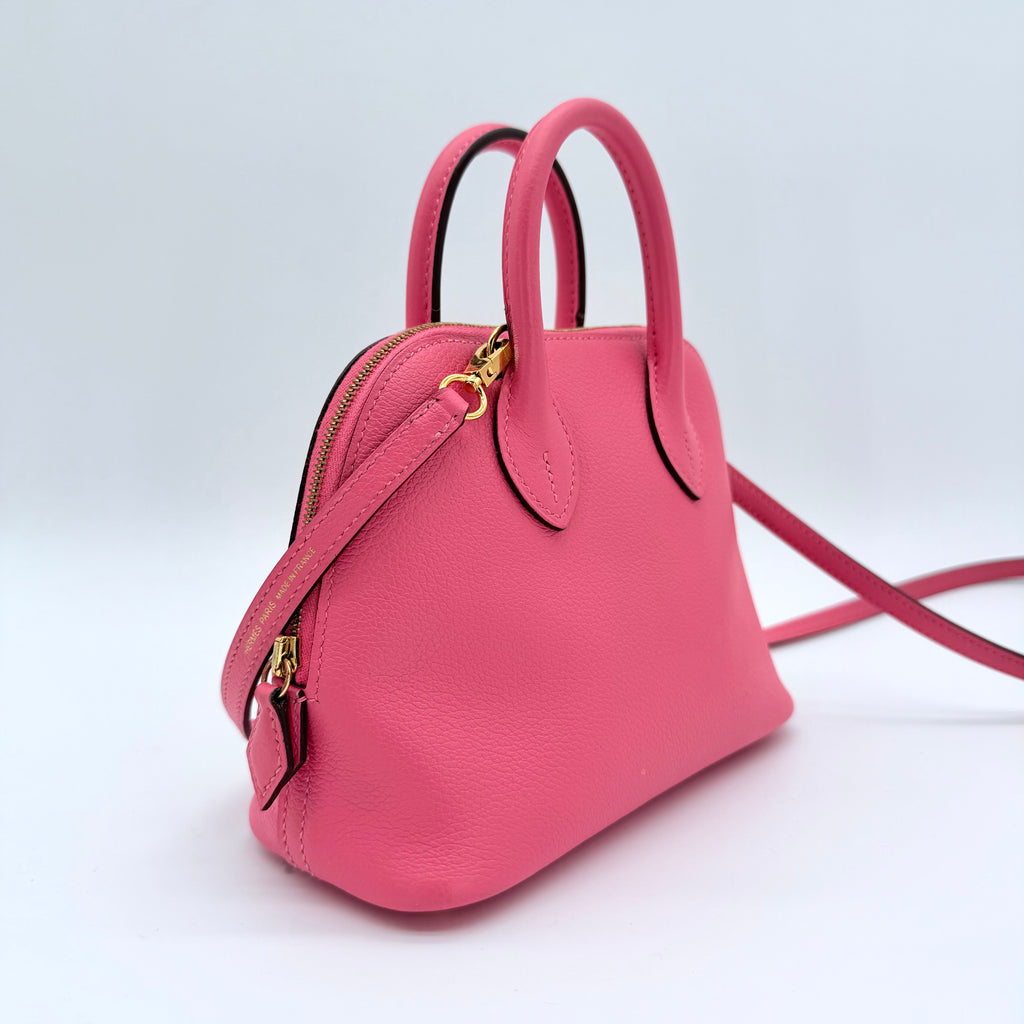 Rose Azalee Evercolor Mini Bolide 1923 Gold Hardware
