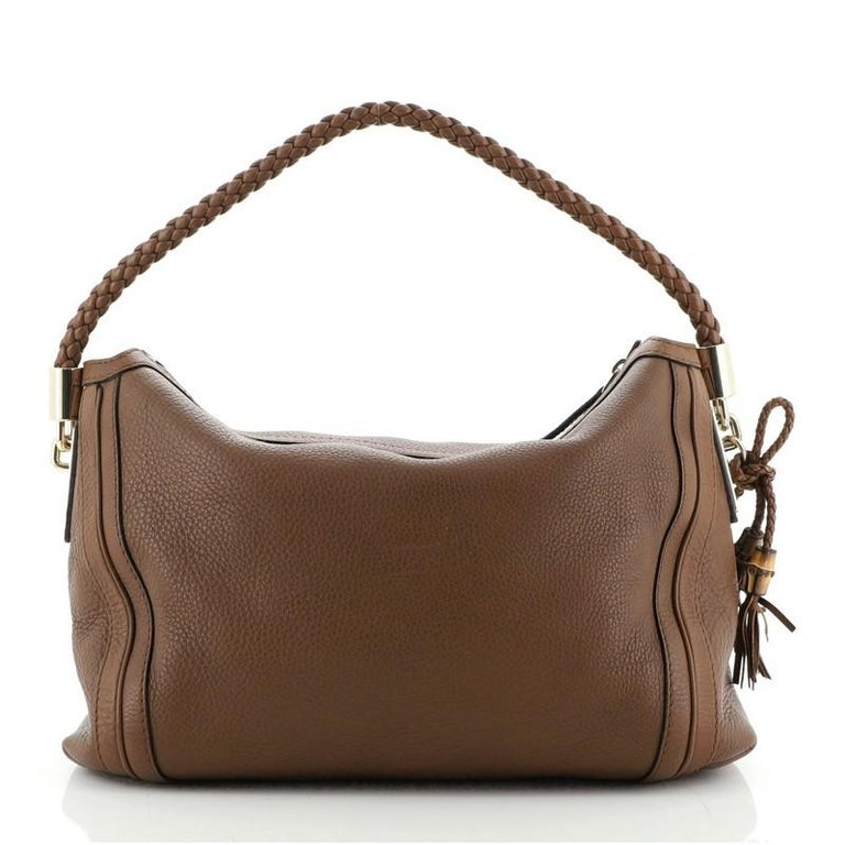 Brown Gucci Bella Shoulder Bag twins