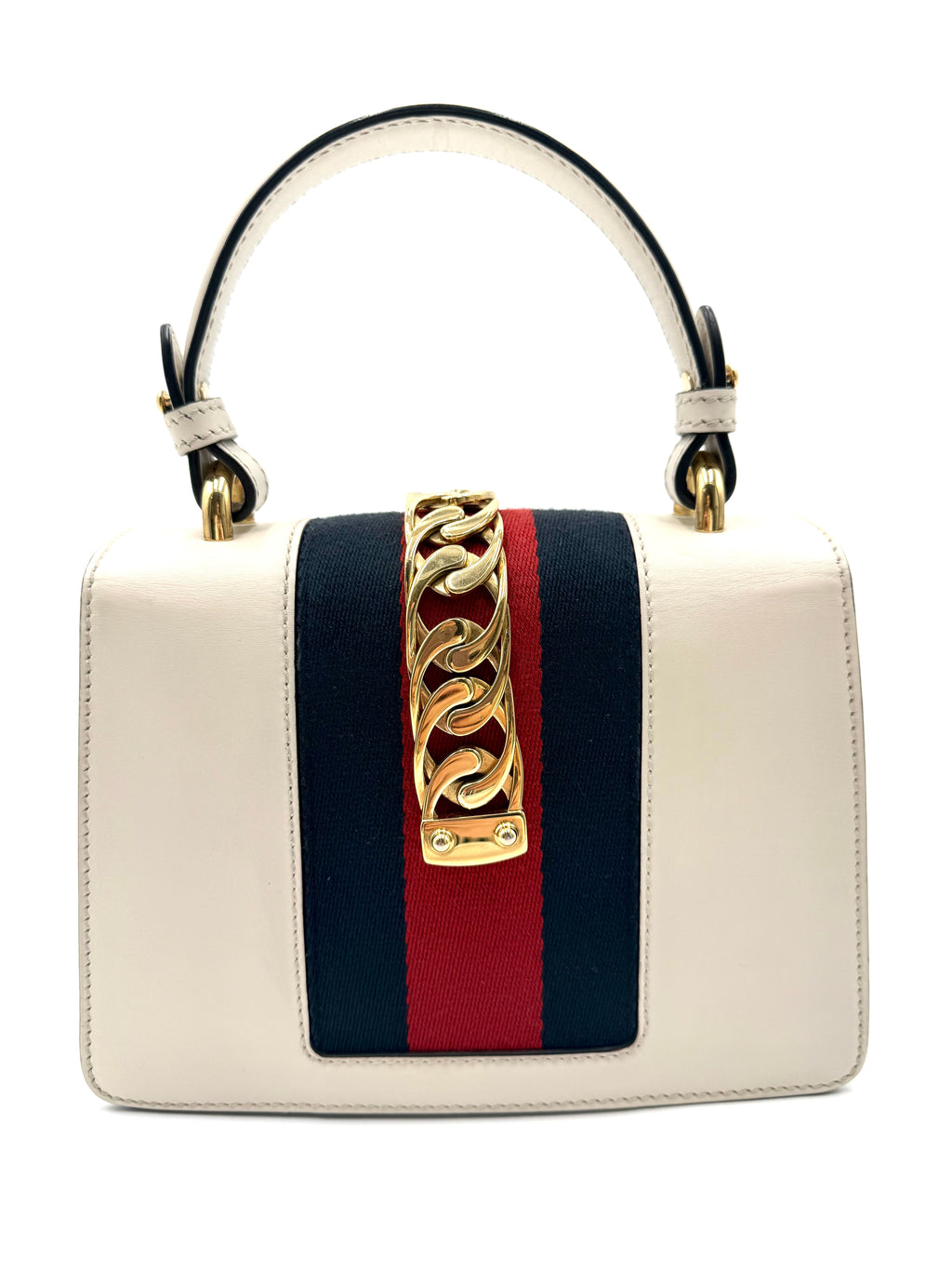 Sylvie Top Handle Bag Leather Mini