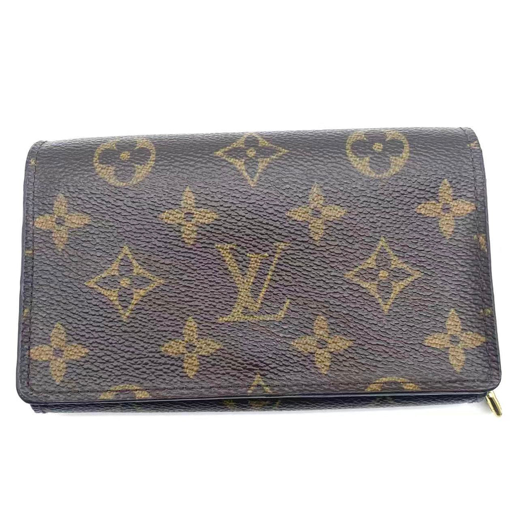 Portefeiulle Tresol Bill Compartment Coin Pocket Bi-Fold wallet