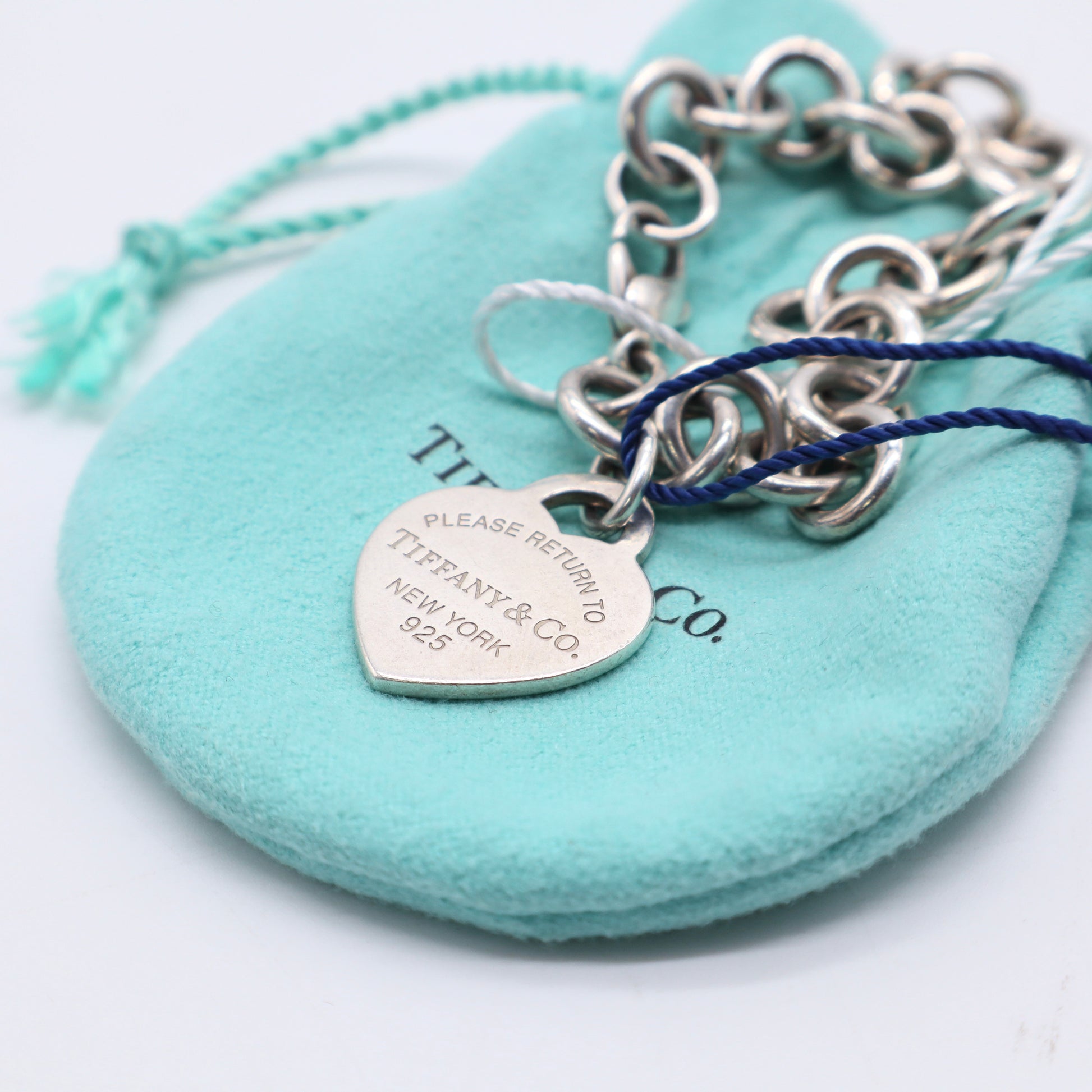 Return to Tiffany heart bracelet twins J2548
