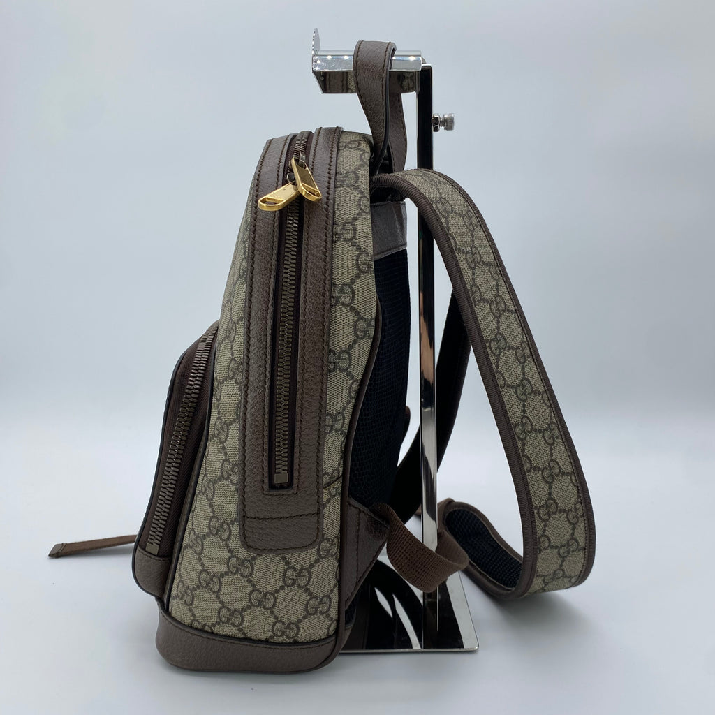 Ophidia Backpack GG Coated Canvas Medium