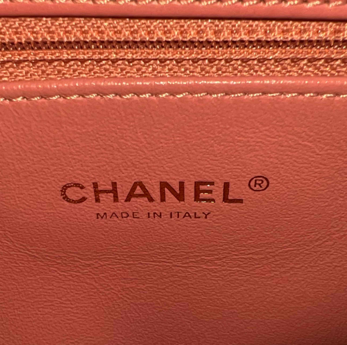 Chanel Medium Lizard-Trimmed Coco Handle Bag B24472