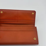 Continental Wallet Saffiano Leather Long