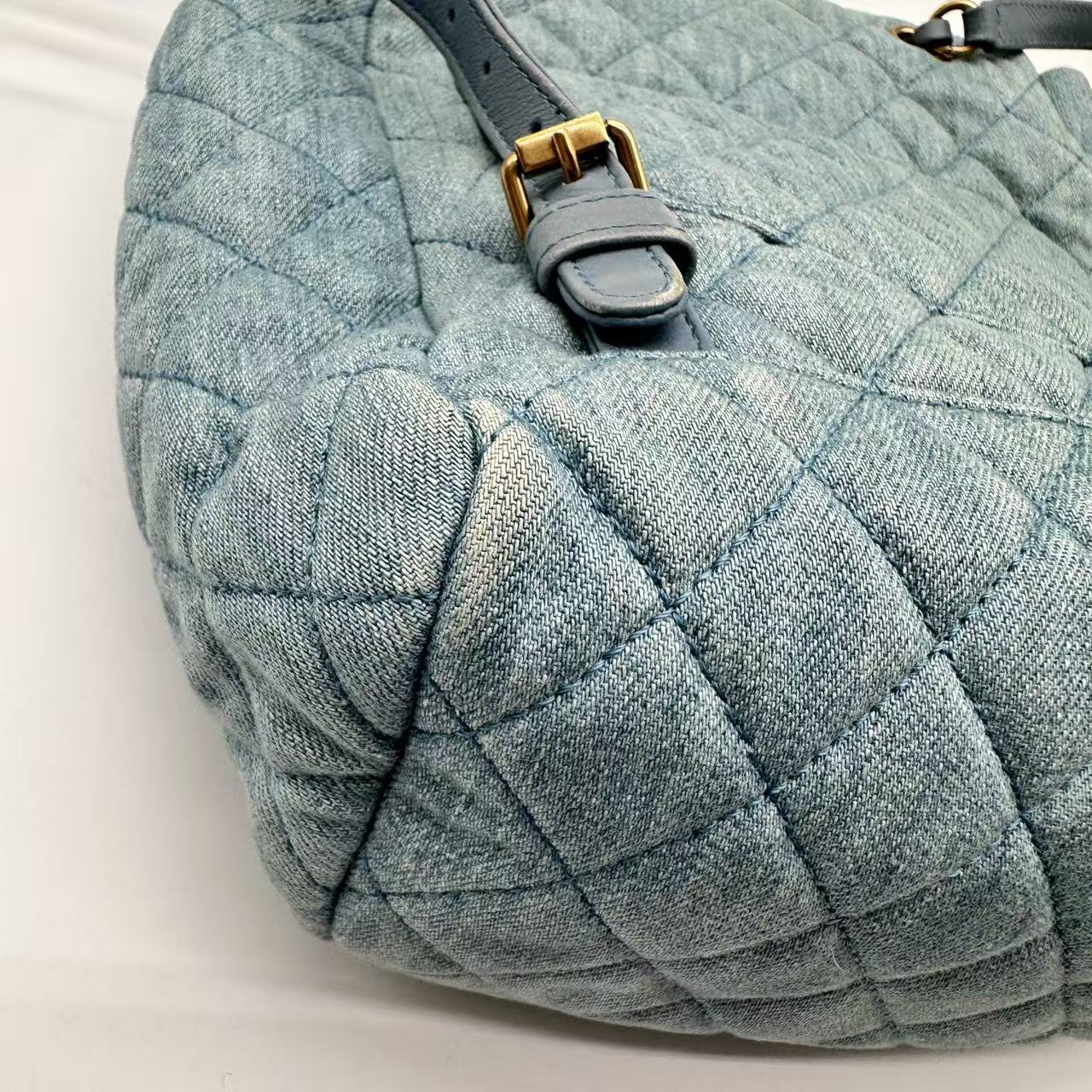 Urban Spirit Backpack Quilted Denim Small