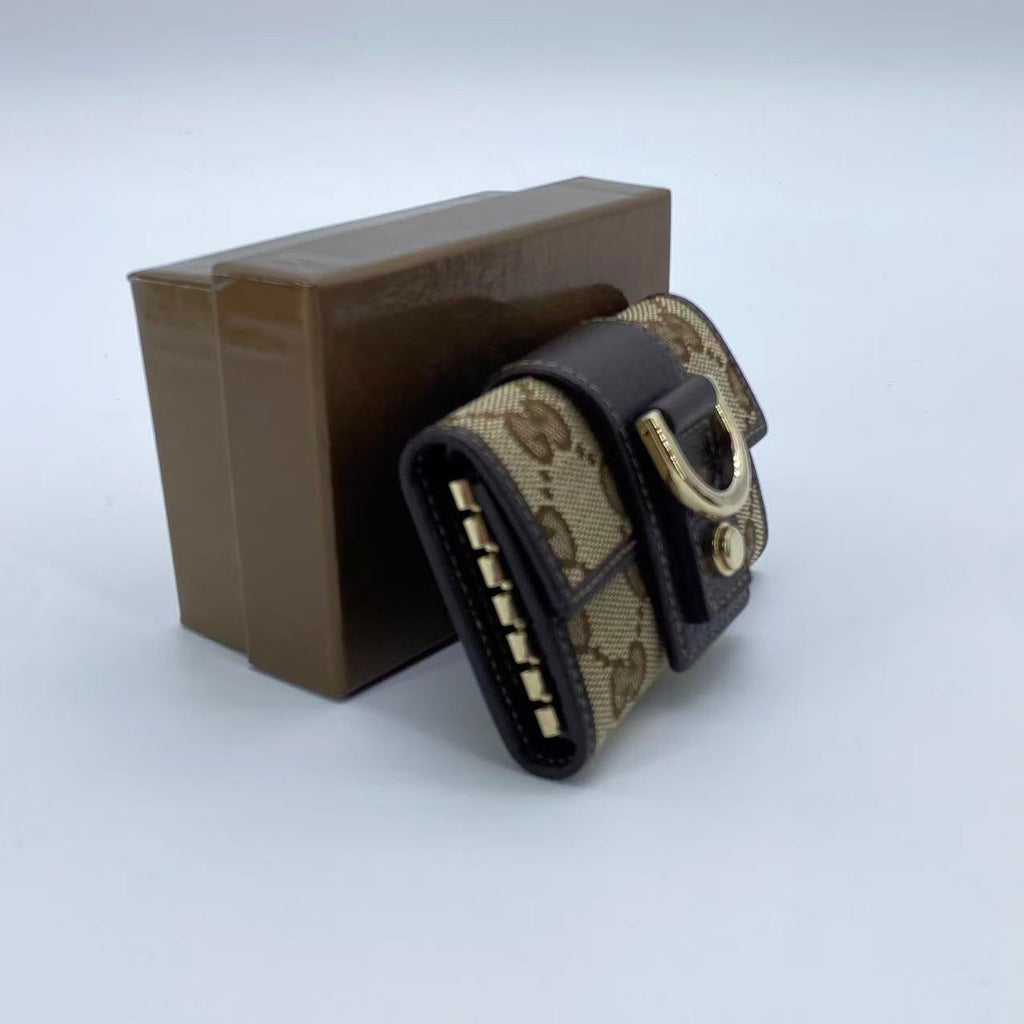 Horsebit Guccissima Canvas 6 Key Holder
