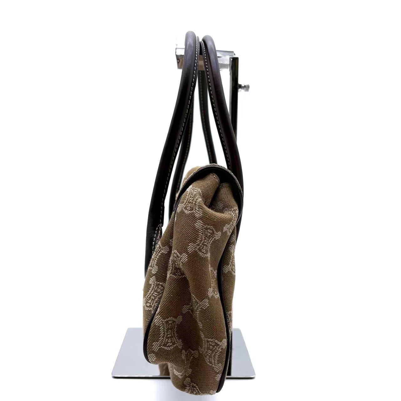 Beige Canvas Tote Bag