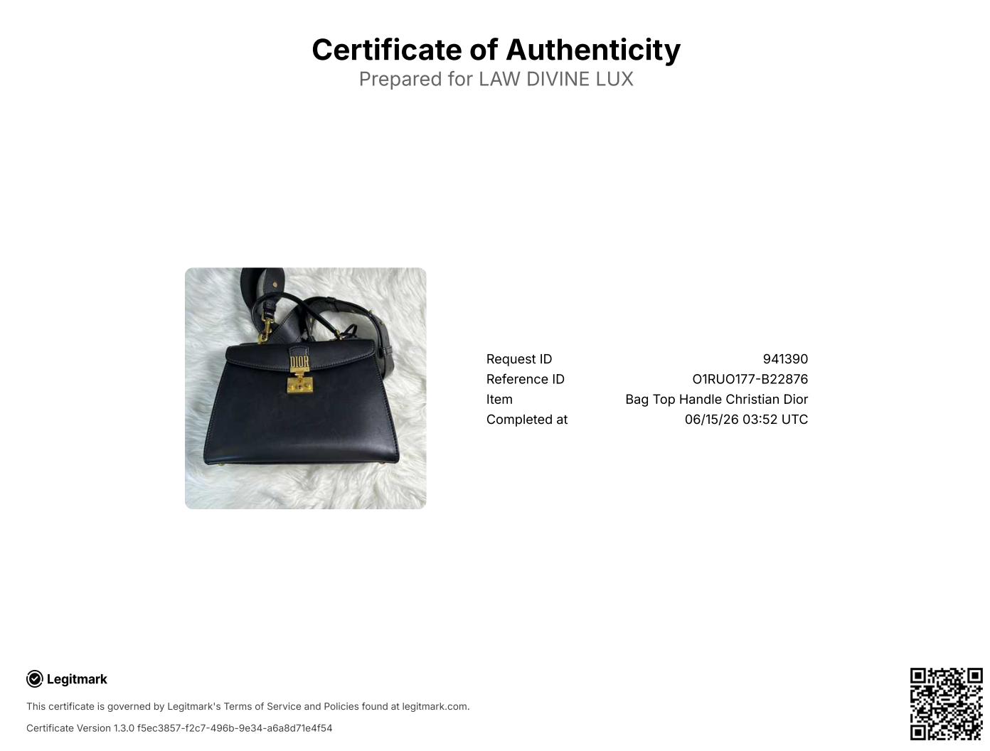 Dioraddict Top Handle Bag Leather Medium Twins B22876