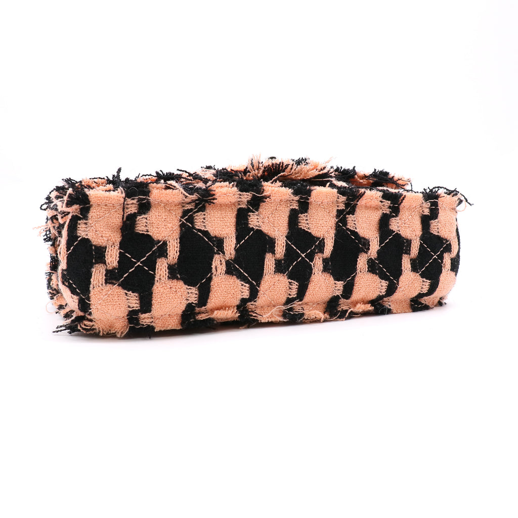 Chanel Tweed Houndstooth Classic Medium Flap Bag twins LDJ5491