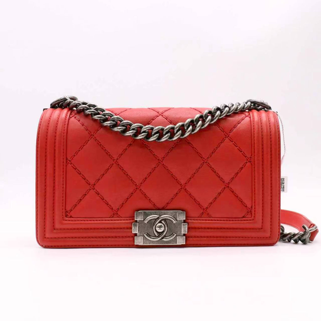 Chanel Medium Wild Stitch Boy Bag twins LDZ892