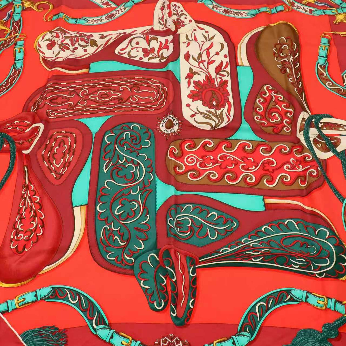 Silk Scarf LDZ765 Twins