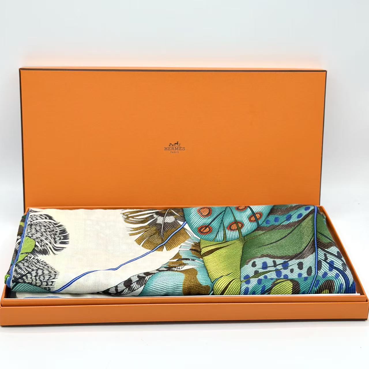 Chale Cashemire 140 PLUMES EN FETE