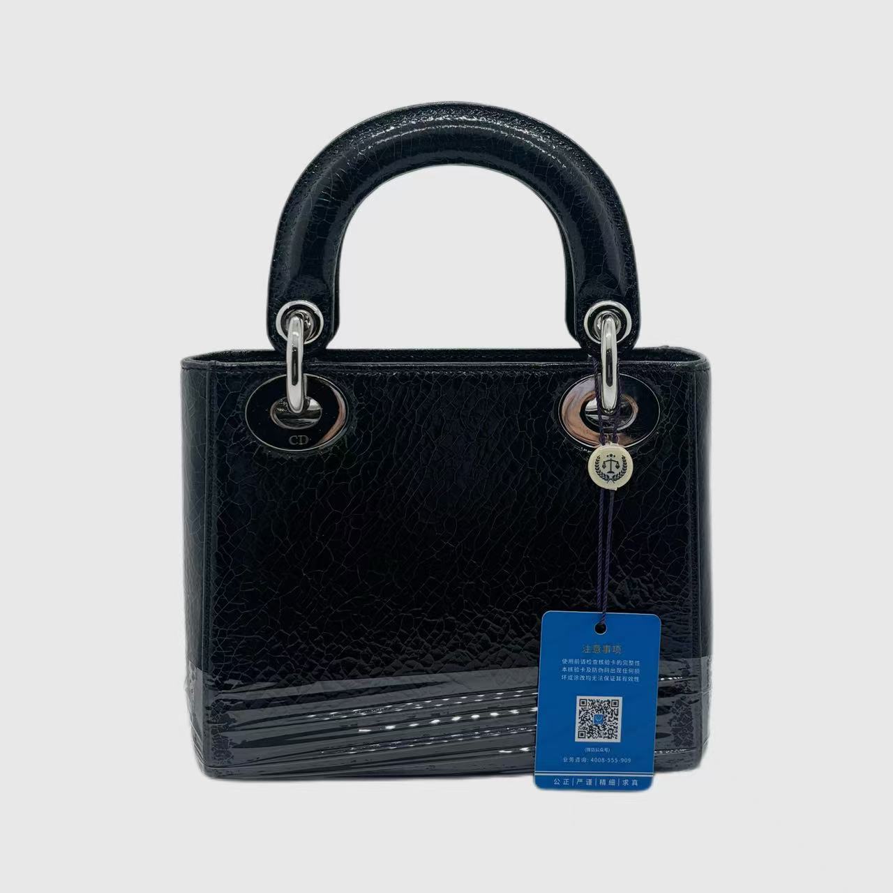 Mini Jeweled Swan Lady Dior