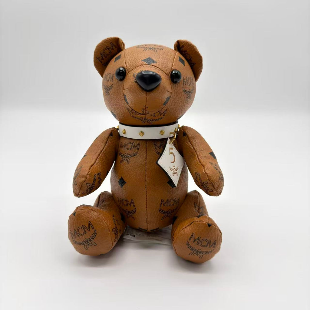 visetos coated canvas teddy bear brownW21406