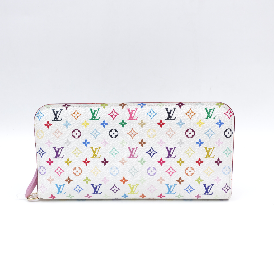 Monogram Multicolor Insolite Wallet White Litchi