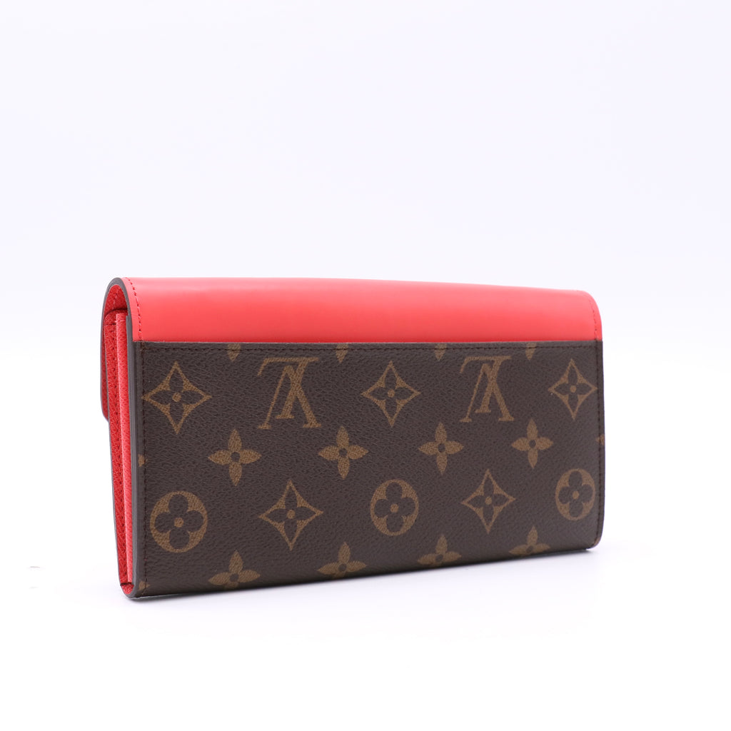 Monogram Totem Sarah Wallet Flamingo twins LDJ5792