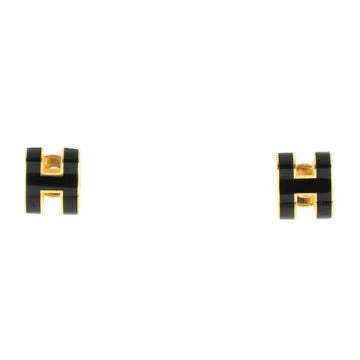 Orecchini Mini Pop H Nero Twins