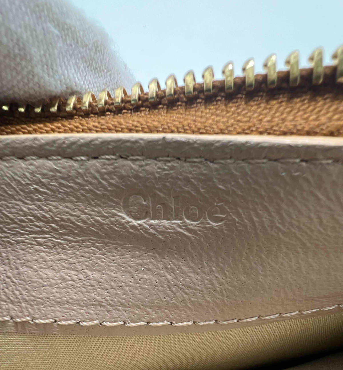 Chloé Drew Leather Zip-Around Continental Wallet Twins W23277