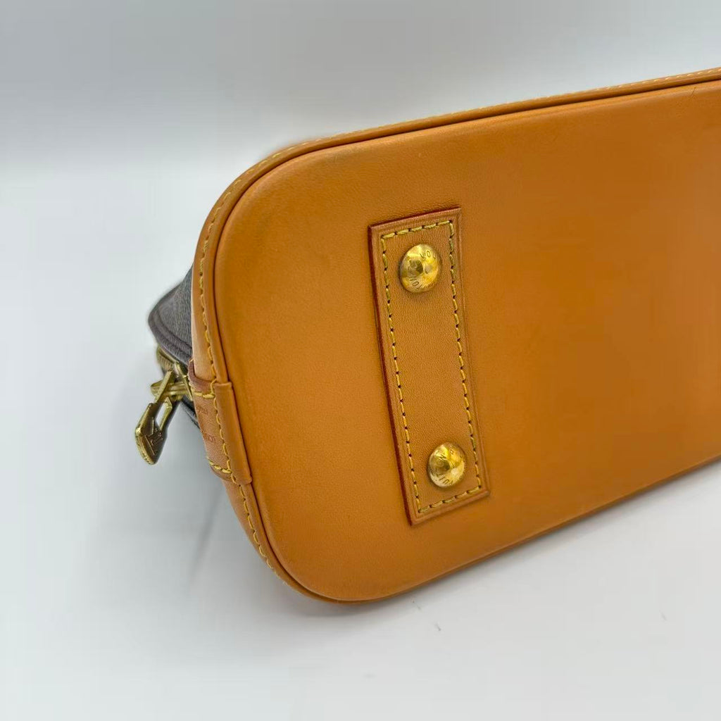 Alma Handbag Monogram Canvas BB