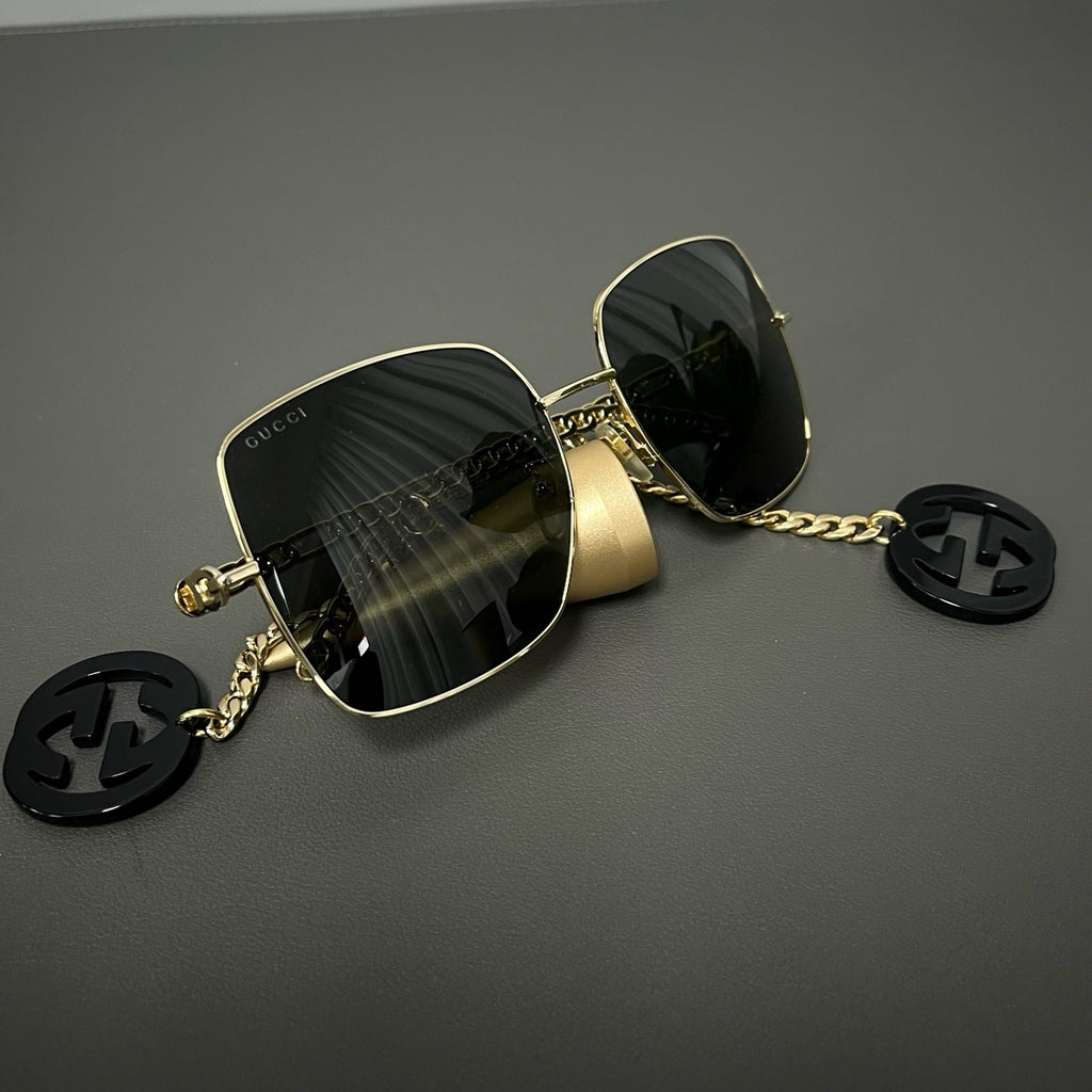 Gucci Square Frame Oversized Sunglasses Twins LDJ3779
