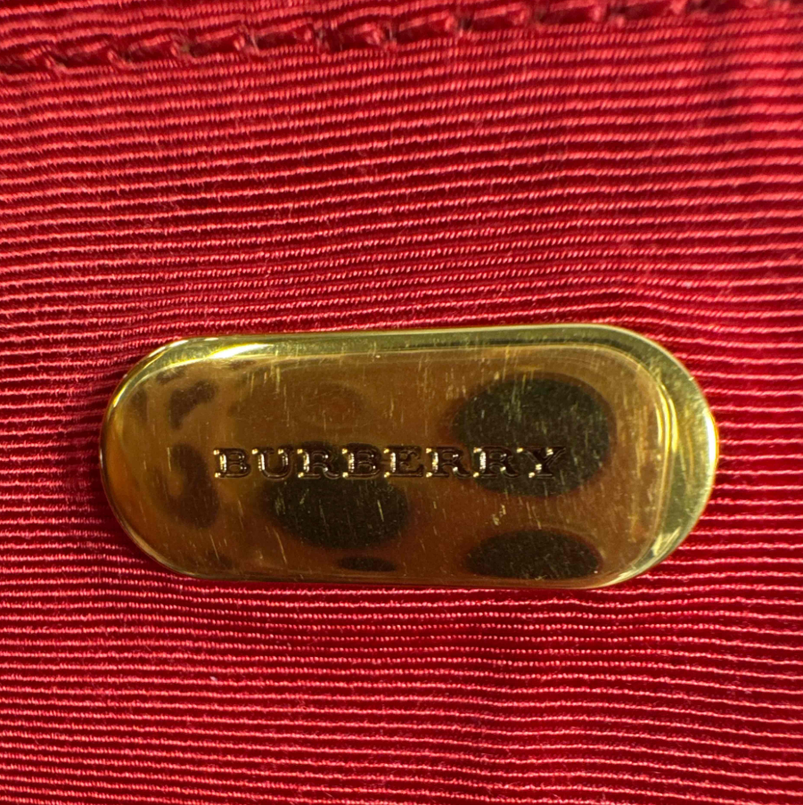 Leather 2019 Safety Pin Clutch B24363