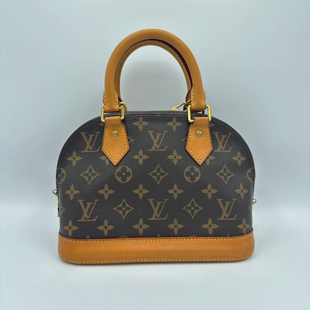 Alma Handbag Monogram Canvas BB