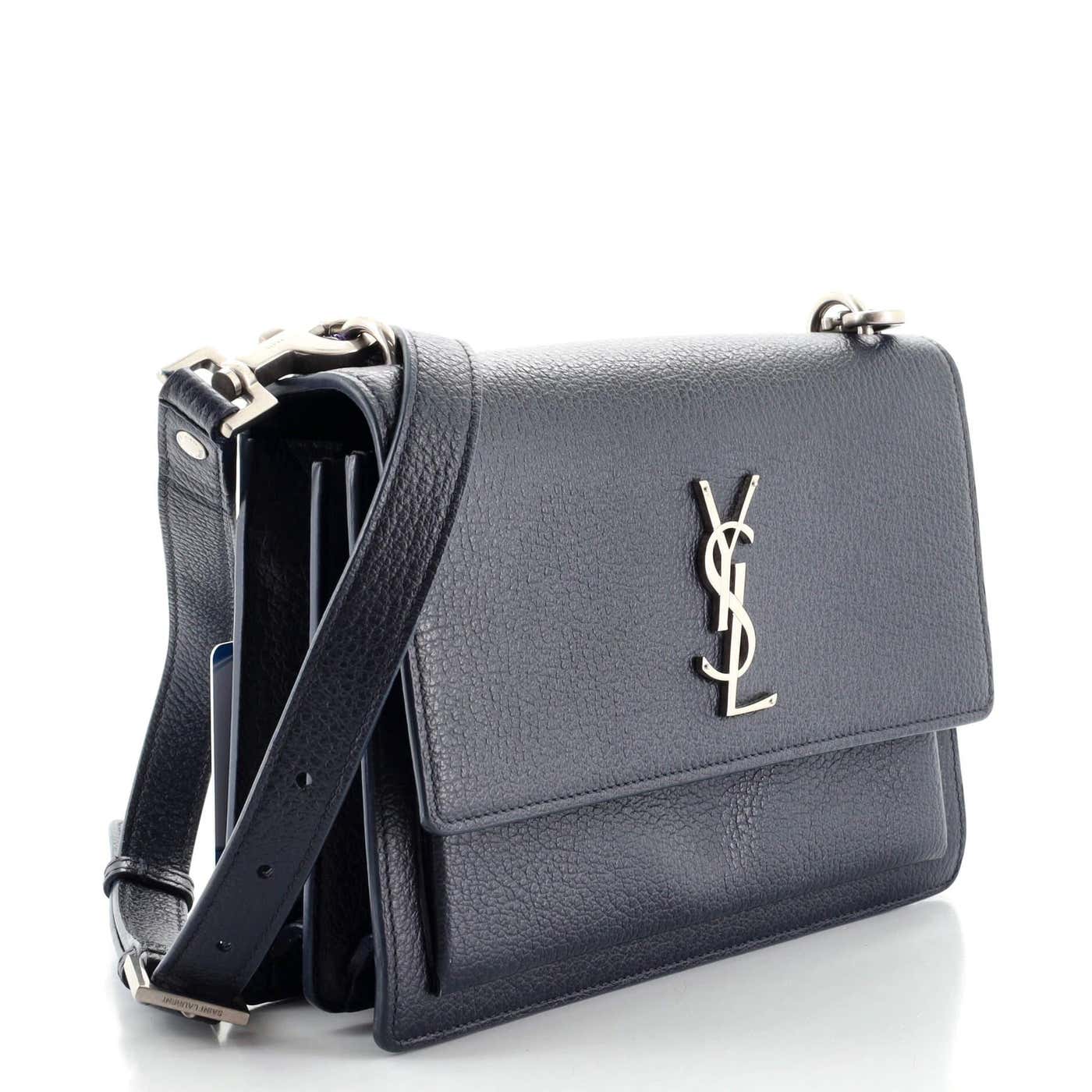 Sunset Satchel Leather Medium twins