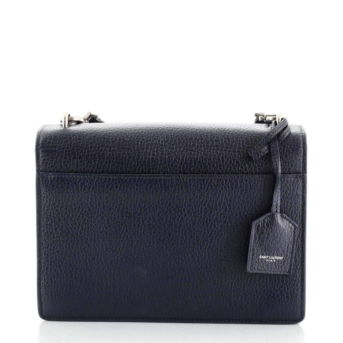 Sunset Satchel Leather Medium twins