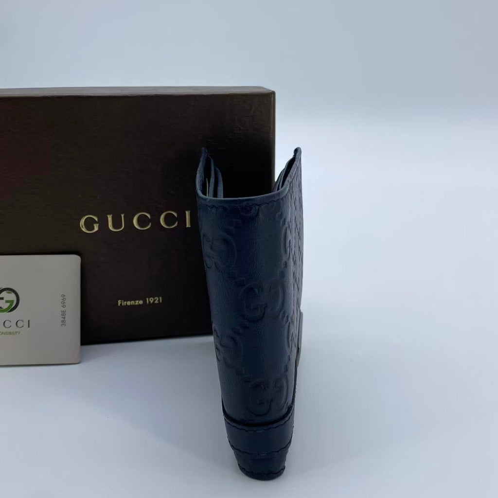 Bifold Microguccissima LeatherCompact Wallet