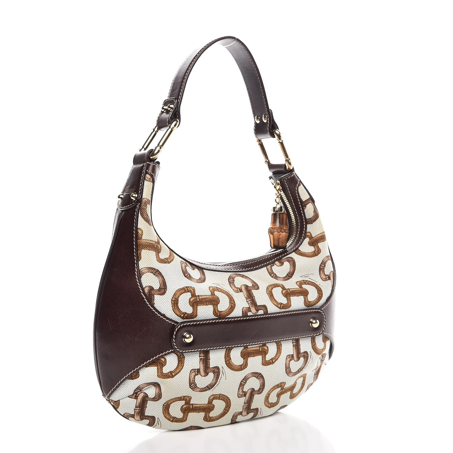 Bamboo Horsebit Amalfi Hobo Twins