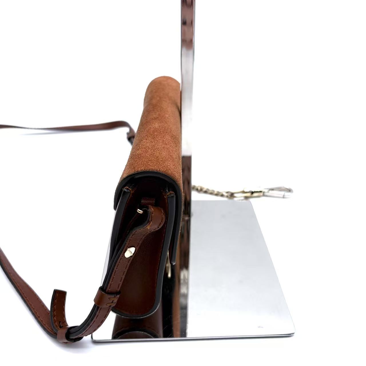 Faye leather Mini crossbody bag