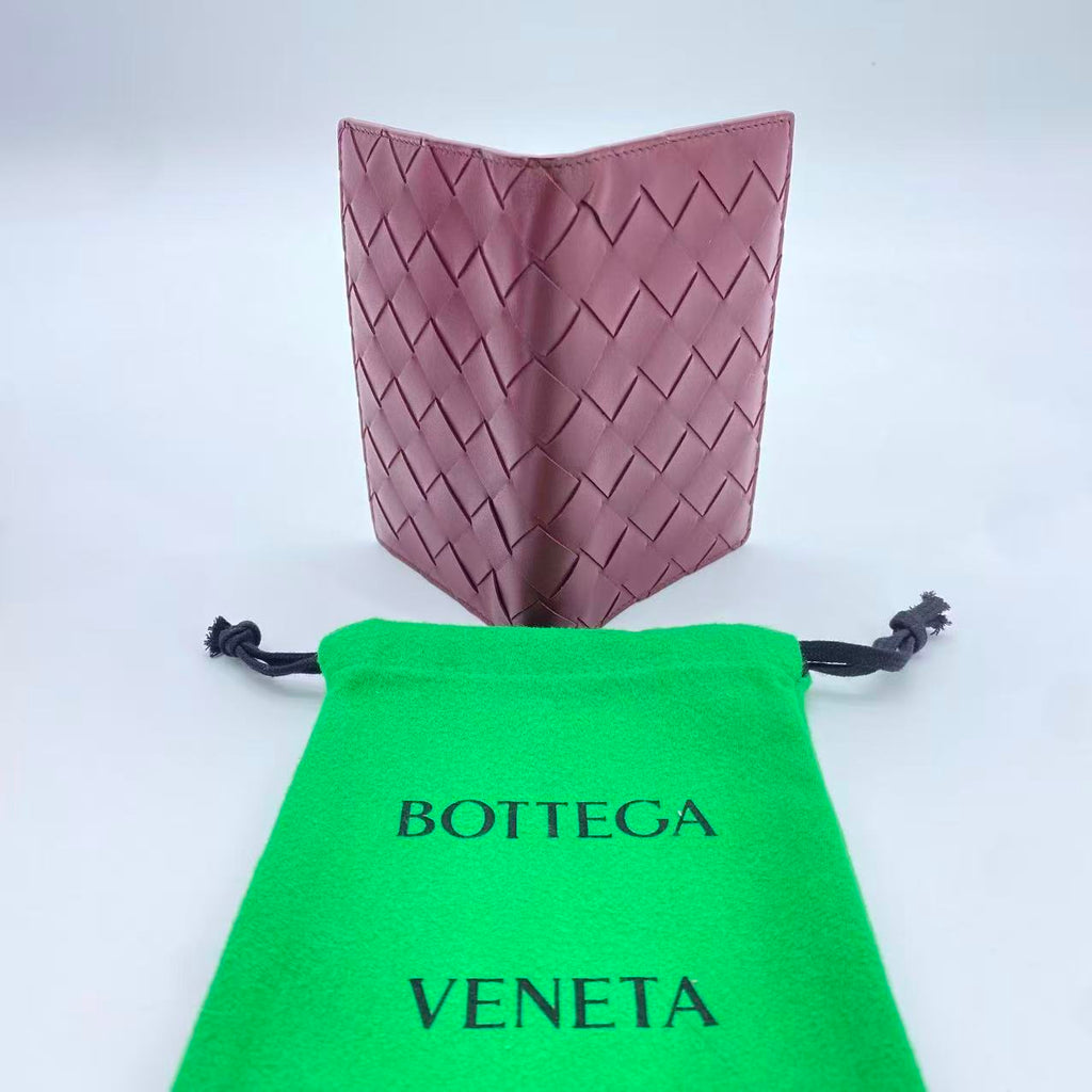Intrecciato Flap Card Case