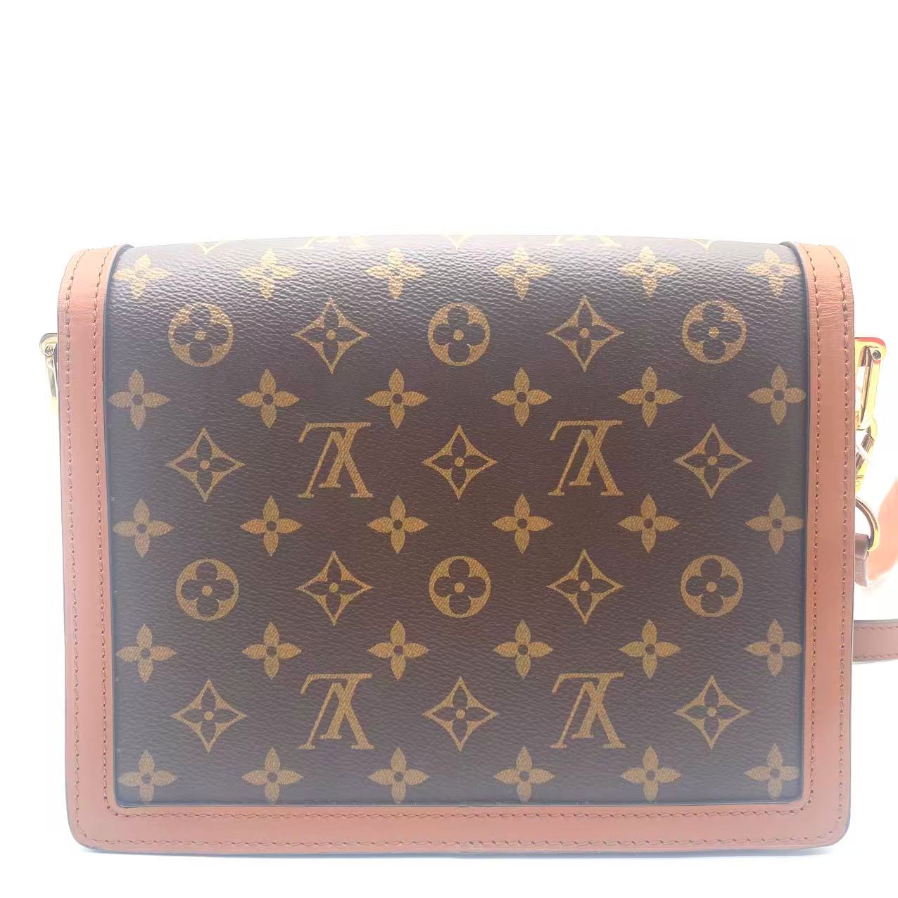 Dauphine Shoulder Bag Reverse Monogram Canvas MM