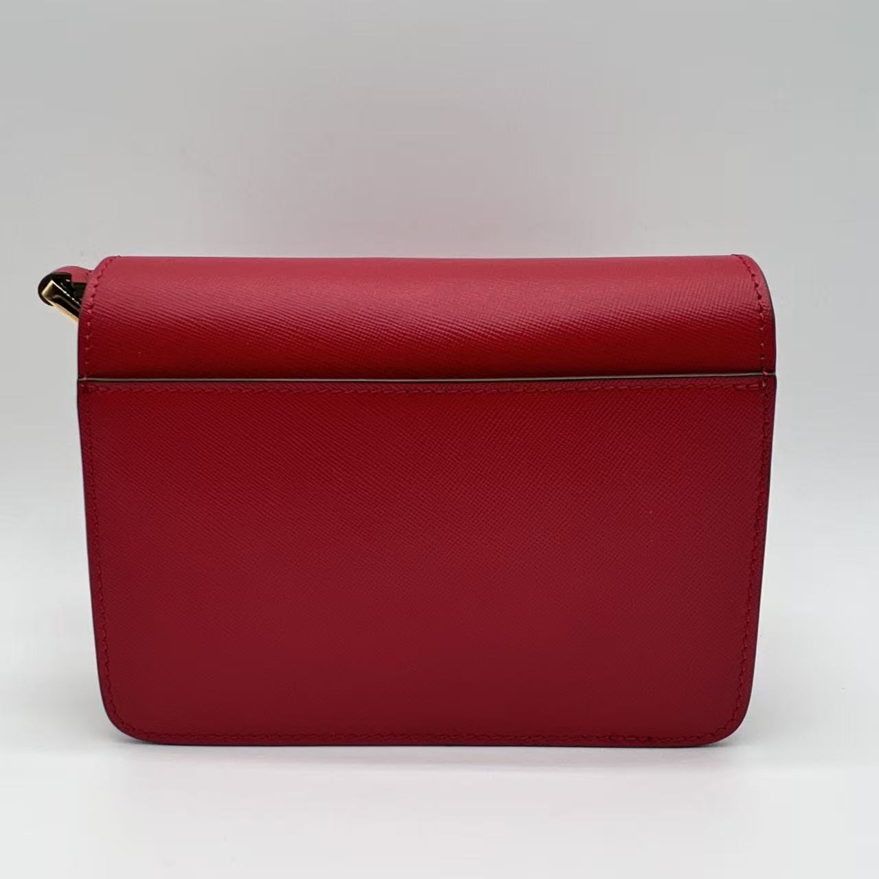 Red Leather Shoulder bag