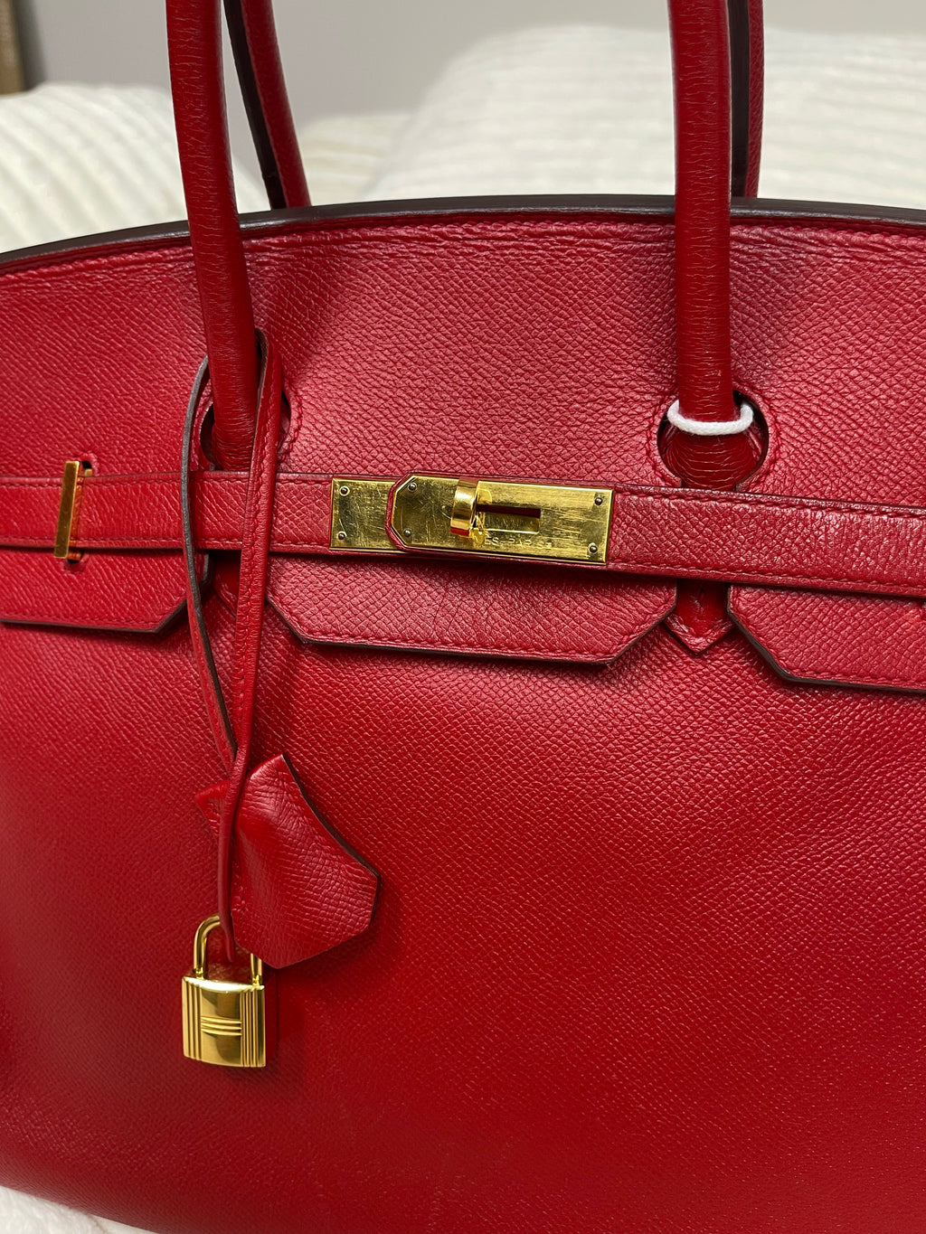 Hermès  Clemence Birkin 30