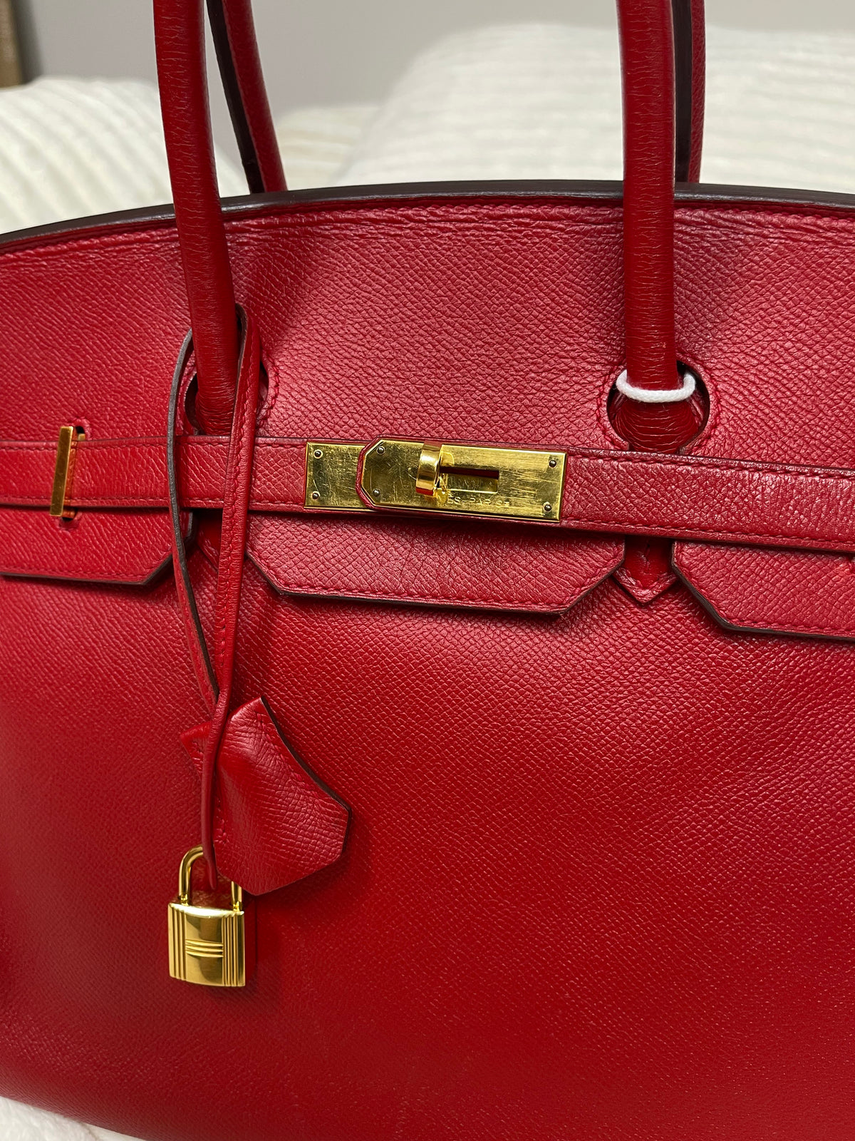 Hermès  Clemence Birkin 30