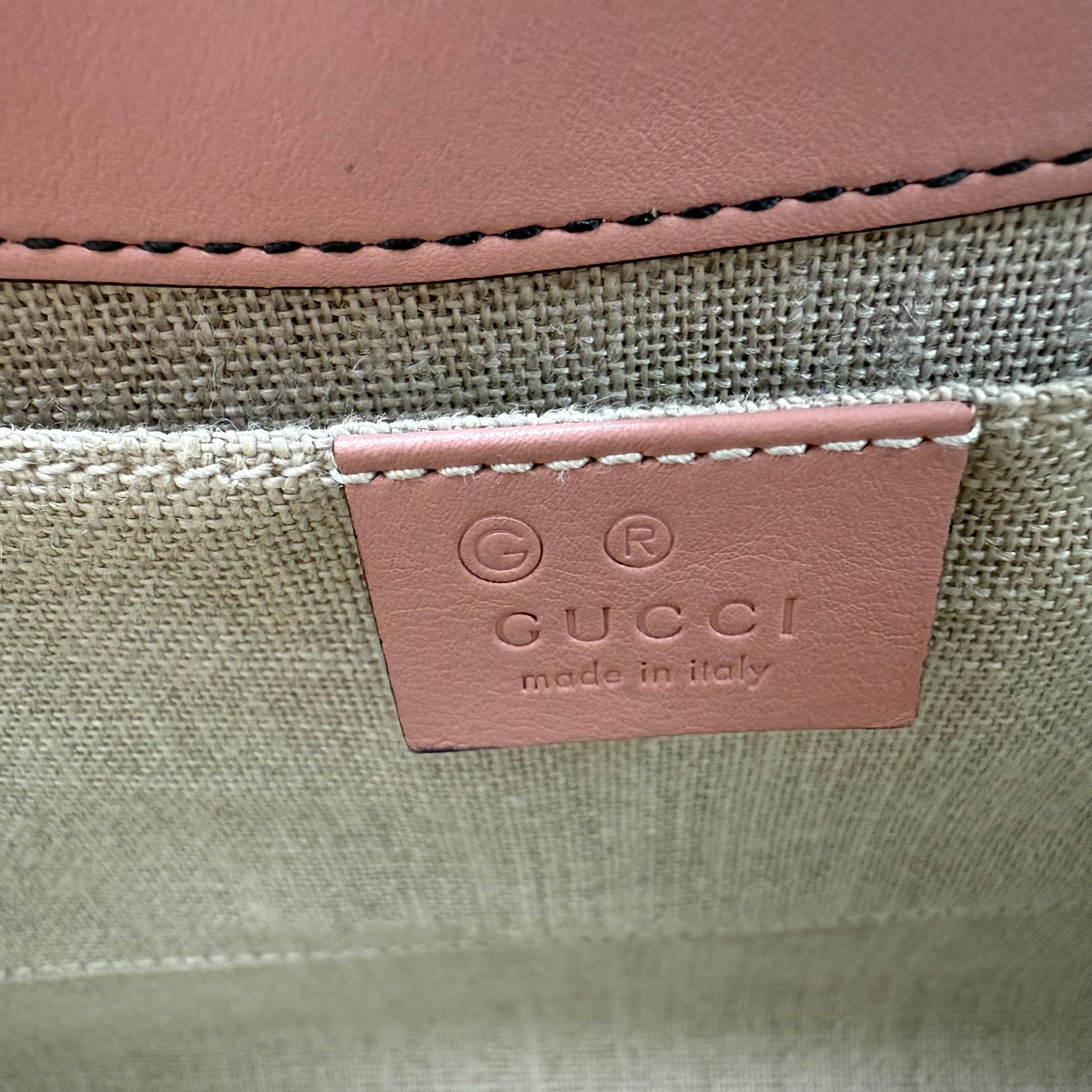 Emily Chain Flap Bag Guccissima Leather Medium Twins