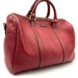 Gucci Joy Boston Bag Microguccissima Leather Medium