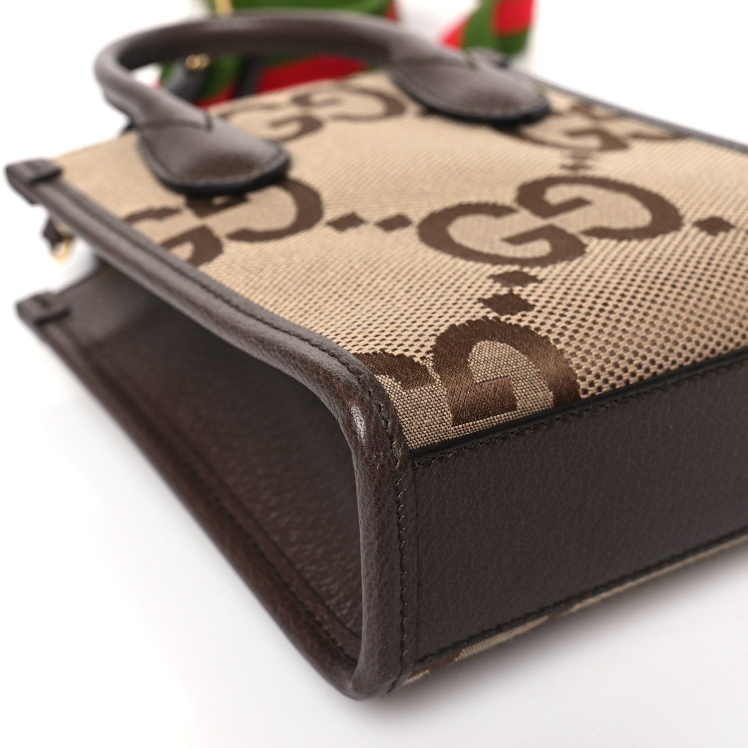 Vertical Tote Jumbo GG Canvas Mini Twins