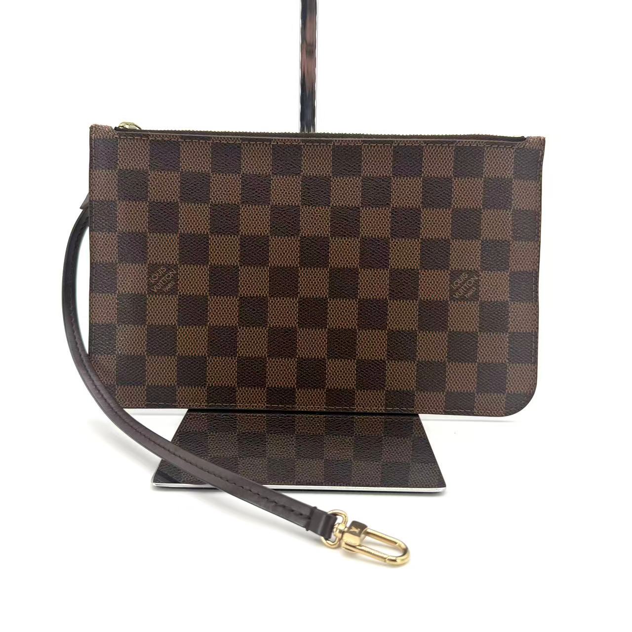 Neverfull Pochette Monogram Canvas Large