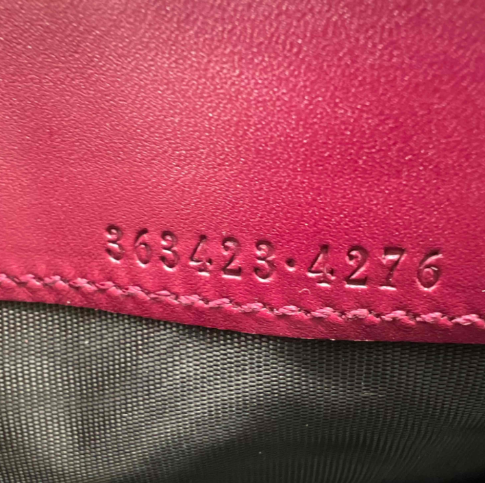 Diamante Print Canvas Continental Wallet W23497
