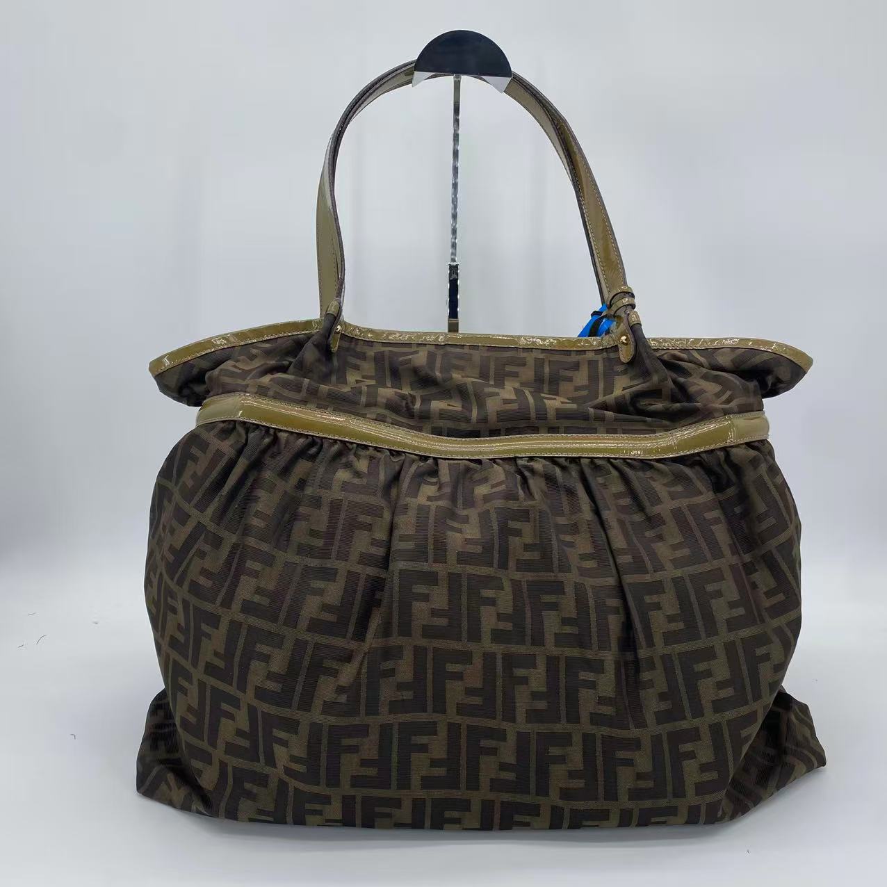Borsa a tracolla in tela Fendi Zucca Tote