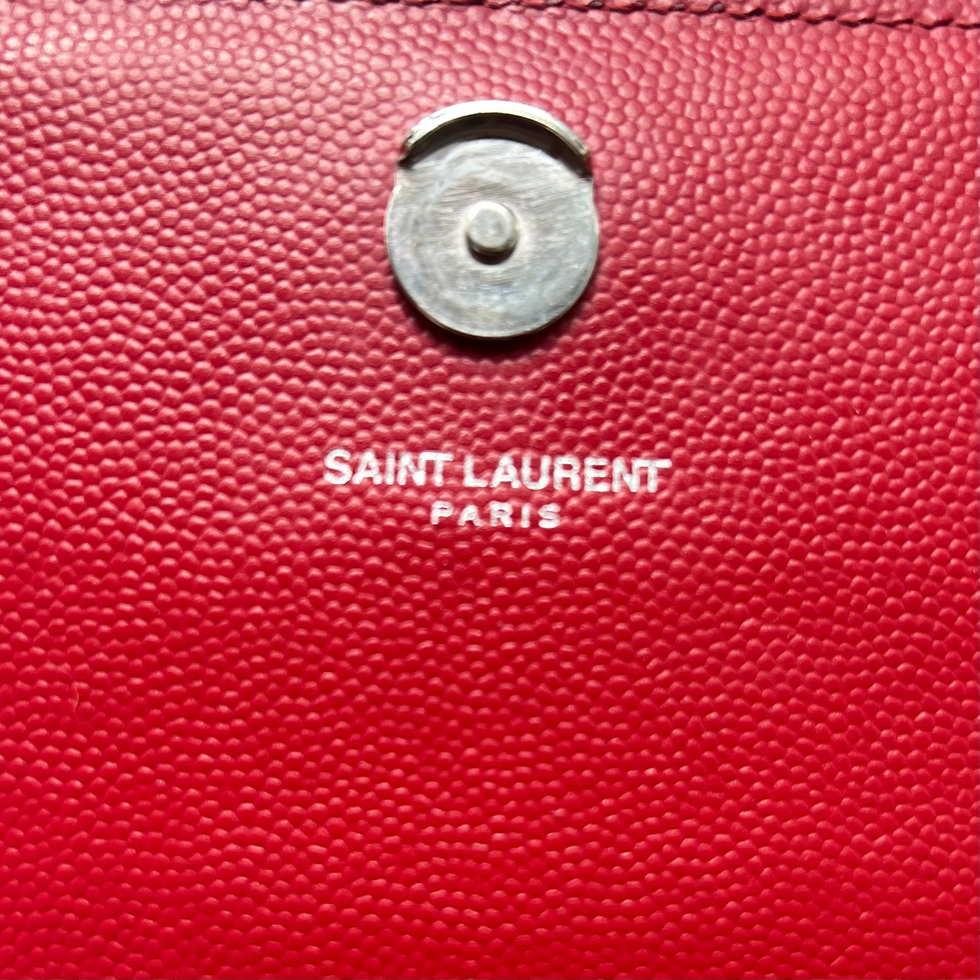 Classic Monogram Crossbody Bag Grainy Leather Medium Twins