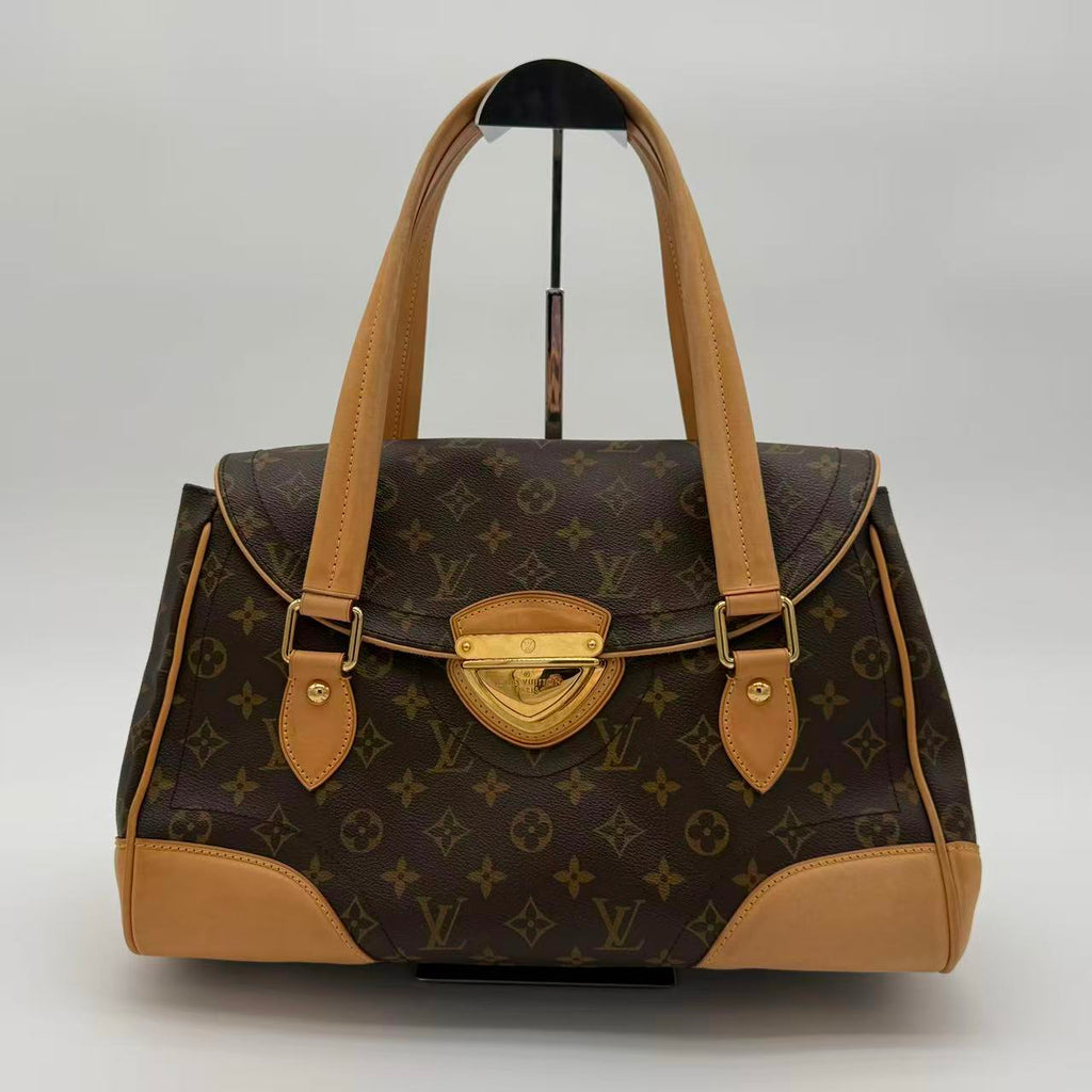 Beverly Handbag Monogram Canvas GM